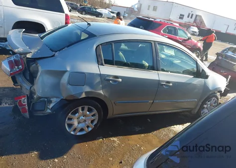 2012 Nissan Sentra 2.0 S из США, поврежденный, VIN 3N1AB6AP2CL782860